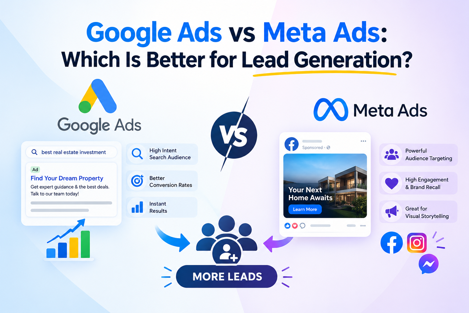 Google Ads vs Meta Ads: Which Is Better for Lead Generation?